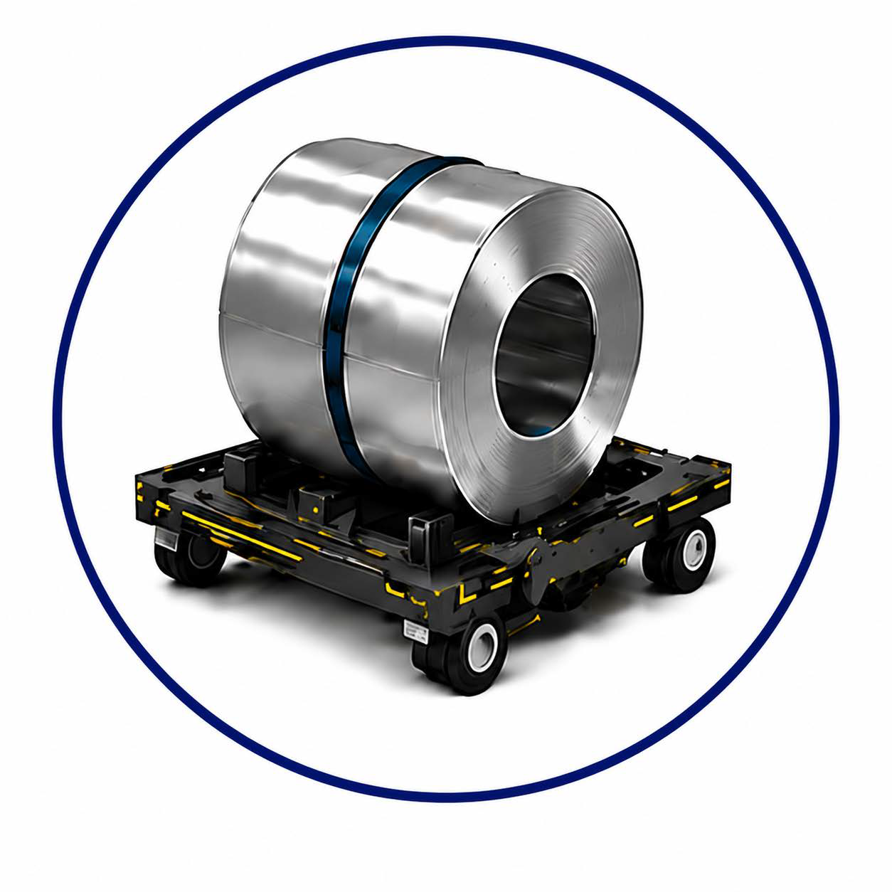 Coil material handling with coil car